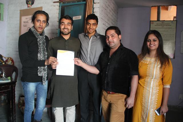 Enactus Ramjas started the project Transcreations in 2011 to uplift transgender community.