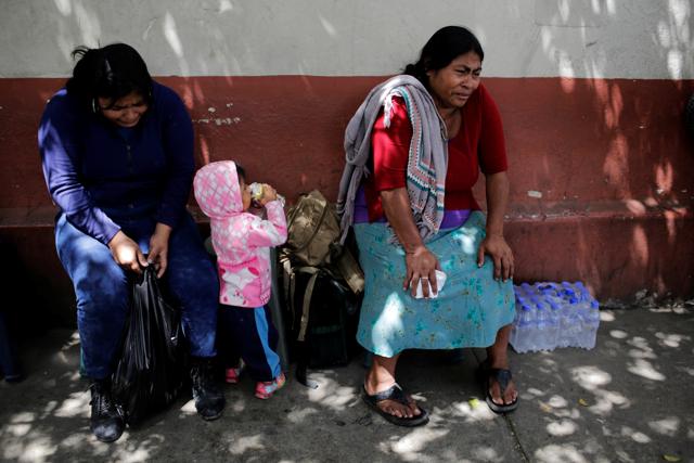 Zulma Urias (left) and Maria del Carmen Urias Ruiz (right) cry outside the morgue where the bodies of their dead sister and daughter was kept after a fire at the Virgen de Asuncion home on the outskirts of Guatemala City. (REUTERS) Zulma Urias (left) and Maria del Carmen Urias Ruiz (right) cry outside the morgue where the bodies of their dead sister and daughter was kept after a fire at the Virgen de Asuncion home on the outskirts of Guatemala City. (REUTERS)