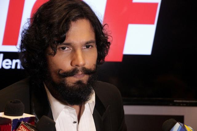 Actor Randeep Hooda during the launch of MTV BIG F season 2. (IANS)