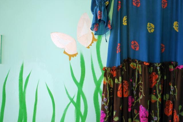 Autumnal florals make up Anupama Dayal’s collection. Autumnal florals make up Anupama Dayal’s collection.