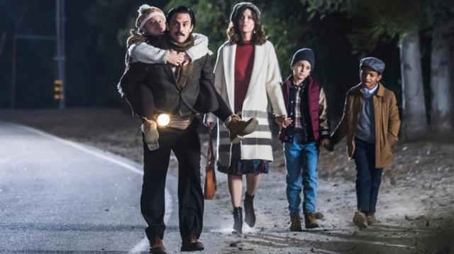 Where family traditions begin: Jack and Rebecca with ‘the big three’. (Picture courtesy: Screengrab/This is Us)