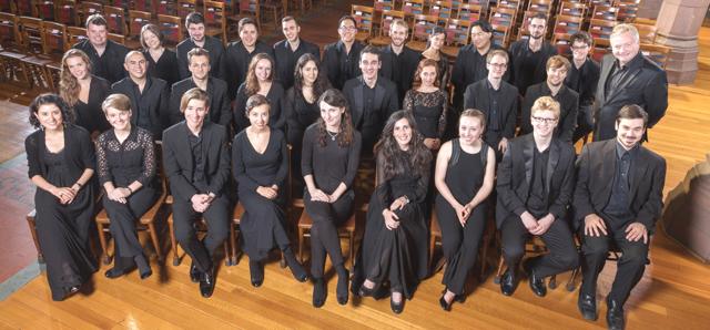 The Yale Schola Cantorum will combine forces with Juilliard415 to perform Bach’s ‘Magnificat’ and Reena Esmail’s ‘This Love Between Us: Prayers for Unity’. The Yale Schola Cantorum will combine forces with Juilliard415 to perform Bach’s ‘Magnificat’ and Reena Esmail’s ‘This Love Between Us: Prayers for Unity’.
