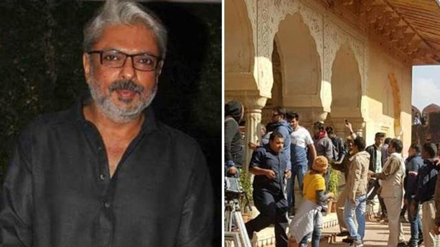 Rajput Karni Sena workers had created a ruckus and vandalised the sets of filmmaker Sanjay Leela Bhansali’s Padmavati in Jaipur in January. (YouTube grab) Rajput Karni Sena workers had created a ruckus and vandalised the sets of filmmaker Sanjay Leela Bhansali’s Padmavati in Jaipur in January. (YouTube grab)