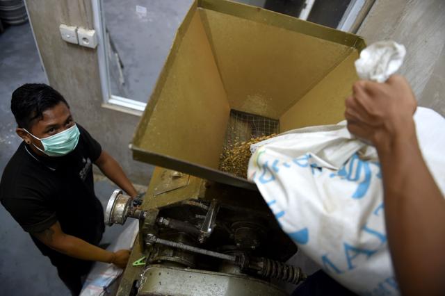 The Stark brewery has a staff of about 50 workers, including a head brewer hired from an Australian beer maker. (AFP) The Stark brewery has a staff of about 50 workers, including a head brewer hired from an Australian beer maker. (AFP)