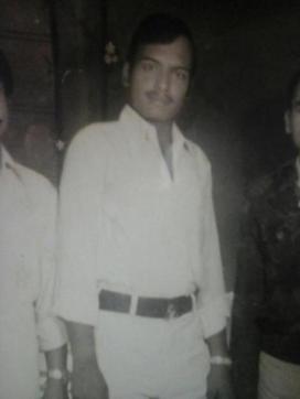 Daulatram Jogawat before he developed insulin imbalance making him obese. Daulatram Jogawat before he developed insulin imbalance making him obese.