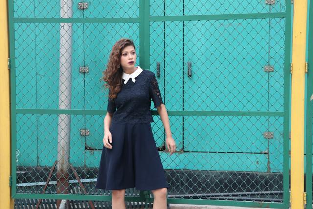 Model Rose Alisha wears a dress from The Collective (HT Photo/Shara Ashraf)