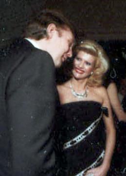 Ivana and Donald Trump in November 1985. (Wikimedia Commons) Ivana and Donald Trump in November 1985. (Wikimedia Commons)