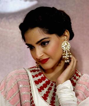 Actor Sonam Kapoor. (PTI)