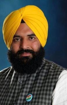Jai Krishan Singh Rodi, AAP MLA from Garhshankar (HT Photo)