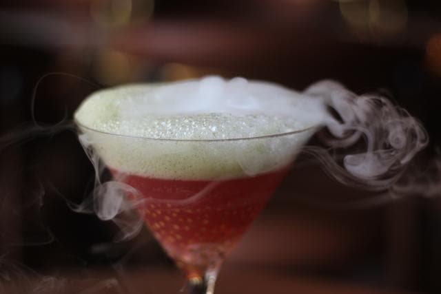 While Tamasha’s food largely hits the mark, the same cannot be said of the dreadful Negroni on offer. (Satyabrata Tripathy/HT Photo)