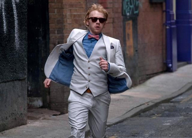 Rupert Grint in a still from his new show Snatch.