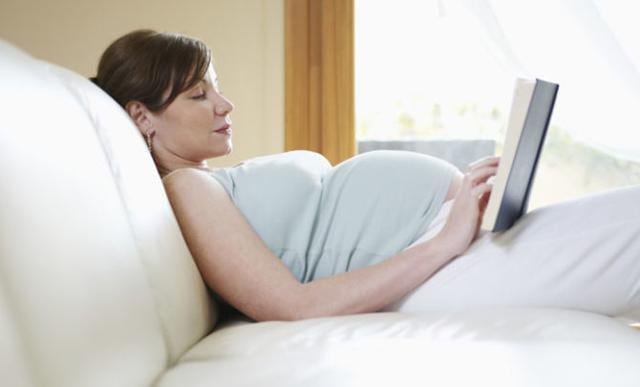 By the third trimester, your baby can memorise sounds she/he hears regularly. (iStockphoto)