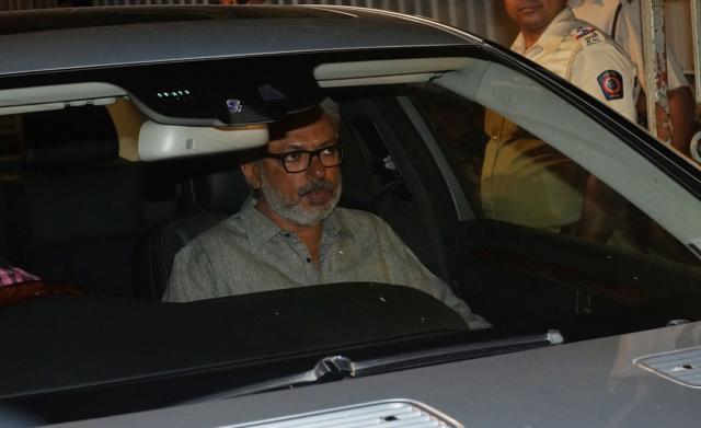 Aishwarya’s Devdas director Sanjay Leela Bhansali attended her father’s funeral. (Prodip Guha/ HT Photo)