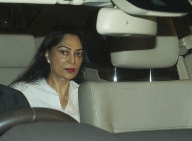 Veteran actor Simi Grewal also made a stop. (Prodip Guha/ HT Photo)