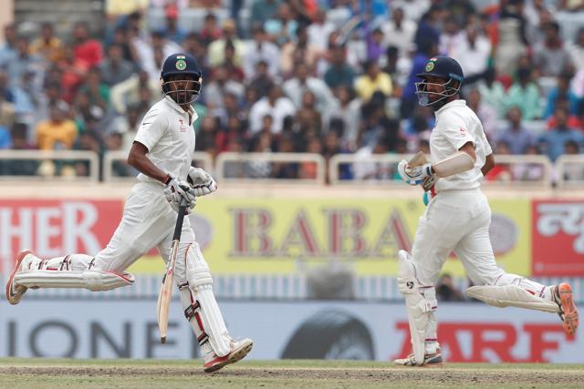 Cheteshwar Pujara and Wriddhiman Saha shared a 199-run stand for the seventh wicket, a record in Tests between India vs Australia. (BCCI)