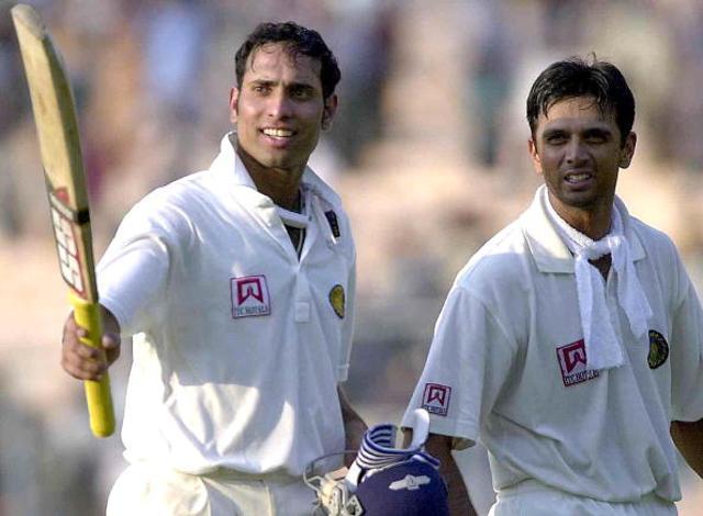 VVS Laxman and Rahul Dravid looks on as they walk back to the pavillion on the fourth day of the second Test between India cricket team and Australia national cricket team at Eden Gardens in Kolkata on March 14, 2001. Dravid and Laxman scored unbeaten 154 and 275 runs respectively. (Getty Images) VVS Laxman and Rahul Dravid looks on as they walk back to the pavillion on the fourth day of the second Test between India cricket team and Australia national cricket team at Eden Gardens in Kolkata on March 14, 2001. Dravid and Laxman scored unbeaten 154 and 275 runs respectively. (Getty Images)
