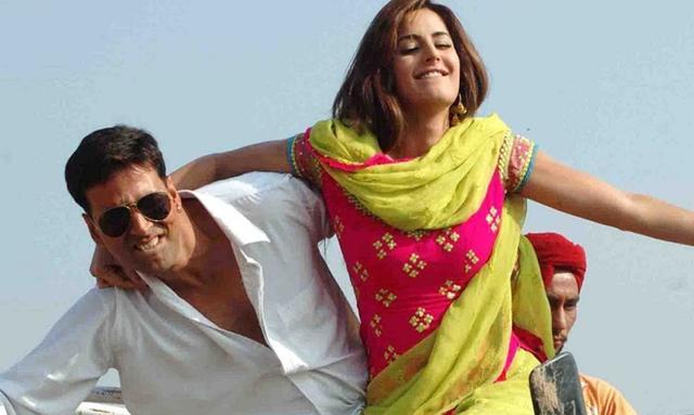 Akshay Kumar starred alongside Katrina Kaif in Namastey London. Akshay Kumar starred alongside Katrina Kaif in Namastey London.
