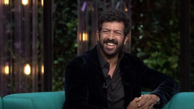 Director Kabir Khan on Karan Johar’s talk show. (HT Photo)