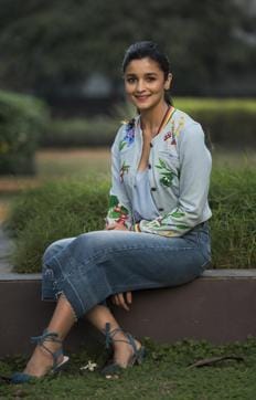 Alia Bhatt is never afraid to experiment with outfits be it traditional ensembles or casual outfits. (Satish Bate / HT Photo)
