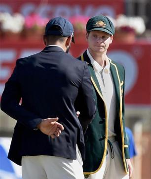 Steve Smith shakes hands with Virat Kohli during toss in the third India vs Australia Test in Ranchi . (PTI) Steve Smith shakes hands with Virat Kohli during toss in the third India vs Australia Test in Ranchi . (PTI)