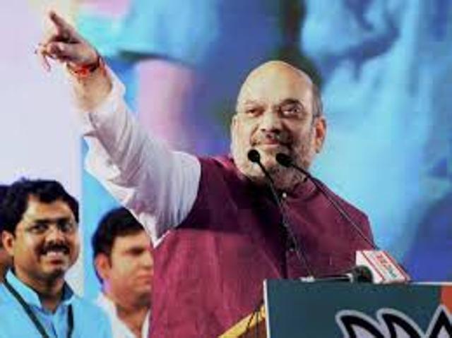 BJP leaders in Bengal hope that Amit Shah will visit the state to address a series of public meetings soon. (HT Photo) BJP leaders in Bengal hope that Amit Shah will visit the state to address a series of public meetings soon. (HT Photo)