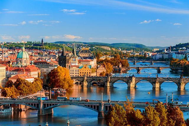 Prague, in the Czech Republic, falls to ninth in this year’s top 10. (Getty Images/iStockphoto)