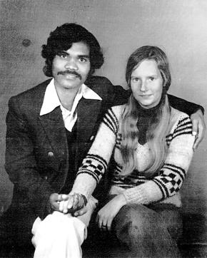 The first photo of PK and Lotta together, taken in New Delhi in 1976