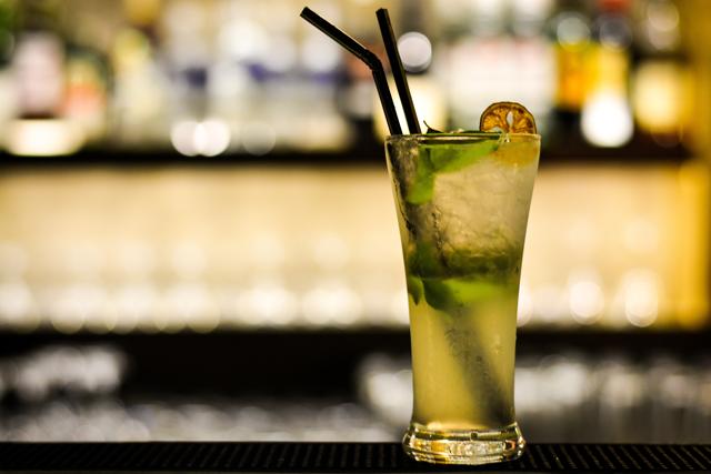 Mustard seeds lent a spicy note to the knock-out white rum-based kadi patta mojito, but the amrood pani puri shots came with stale puris and a stingy pour of vodka and guava nectar.