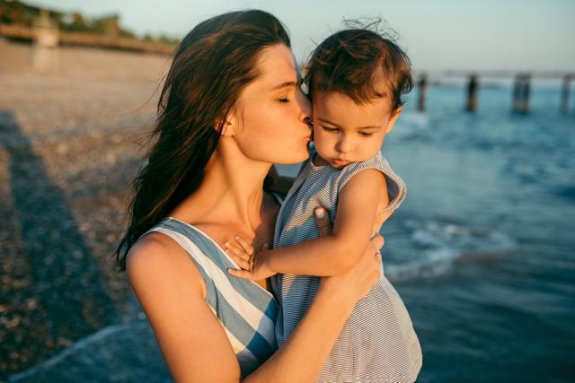 Hugging is also an integral part of the mother-child bonding process. (Shutterstock) Hugging is also an integral part of the mother-child bonding process. (Shutterstock)