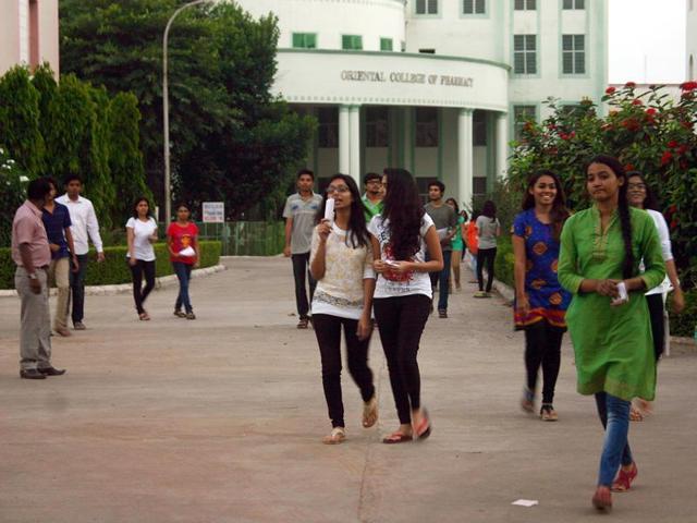 In October last year, state higher education minister Jaibhan Singh Pawaiya said: ‘Dress code is an effective thing and brings uniformity among students.” (HT file photo)