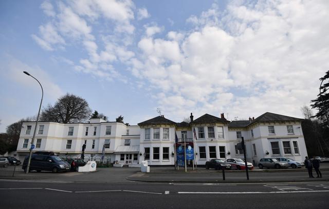 The Preston Park Hotel in Brighton. (AFP Photo)