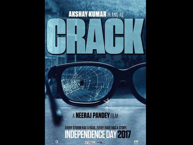The poster of Crack that Akshay had tweeted much before SRK announced the same date for his film.