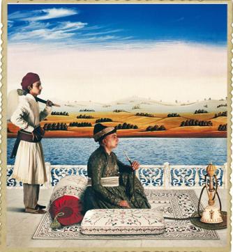 Portrait of John Wombwell (Tarun Tahiliani); Rohit Chawla; Archival pigment print; 2015 (Photo courtesy: Tasveer) Portrait of John Wombwell (Tarun Tahiliani); Rohit Chawla; Archival pigment print; 2015 (Photo courtesy: Tasveer)