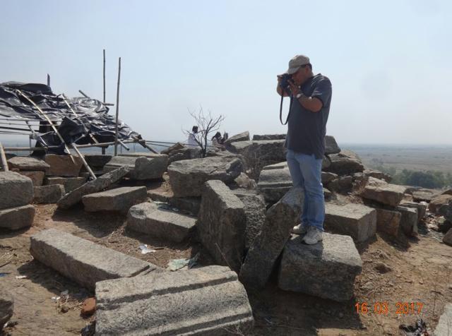 Archaeologists have asked the Banka district administration not to use in ropeway construction work ancient pillars and stone slabs. (HT photo) Archaeologists have asked the Banka district administration not to use in ropeway construction work ancient pillars and stone slabs. (HT photo)