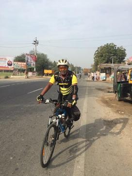 “On Day 1, I clocked 85km and on Day 2, I went up to 125 without any aches or pains,” says the General. (HT Photo)