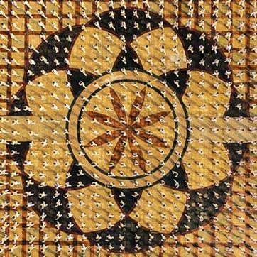 In Tai Chi, Jianguo Gong captures 1,300 people practising tai chi against a geographic floor. (Jianguo Go) In Tai Chi, Jianguo Gong captures 1,300 people practising tai chi against a geographic floor. (Jianguo Go)