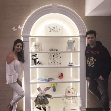 Gauri has designed a gorgeous new nursery for Karan’s twin babies at his house. (Karan Johar on Instagram) Gauri has designed a gorgeous new nursery for Karan’s twin babies at his house. (Karan Johar on Instagram)