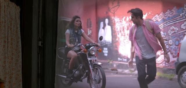 Ayushmann plays Abhimanyu Roy, a pulp fiction writer, in the film while Parineeti essays the role of Bindu, an aspiring singer.