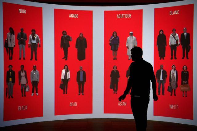 A man attends the media preview of the exhibition. The exhibition will take place from March 31, 2017 to January 8, 2018. (AFP) A man attends the media preview of the exhibition. The exhibition will take place from March 31, 2017 to January 8, 2018. (AFP)