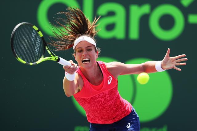 Johanna Konta had beaten Caroline Wozniacki in the Australian Open earlier in the year. (AFP) Johanna Konta had beaten Caroline Wozniacki in the Australian Open earlier in the year. (AFP)
