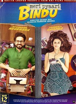 Ayushmann Khuranna and Parineeti Chopra on the poster of Meri Pyaari Bindu.