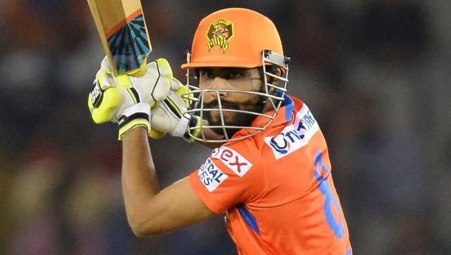 Gujarat Lions’ Ravindra Jadeja has been advised rest due to issues with his spinning finger. (AFP)
