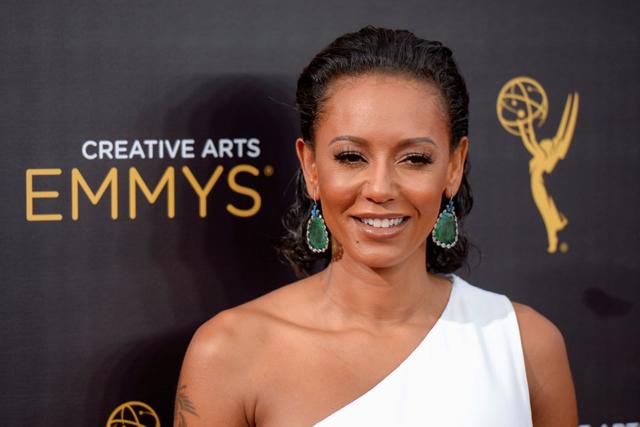 British actress and singer Melanie Brown also known as Mel B arrives at the Creative Arts Emmys in Los Angeles. (REUTERS) British actress and singer Melanie Brown also known as Mel B arrives at the Creative Arts Emmys in Los Angeles. (REUTERS)
