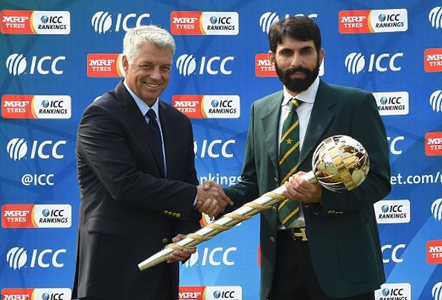 Under Misbah-ul-Haq’s leadership, Pakistan climbed to No.1 in the Test rankings for a couple of months. (AFP/Getty Images) Under Misbah-ul-Haq’s leadership, Pakistan climbed to No.1 in the Test rankings for a couple of months. (AFP/Getty Images)
