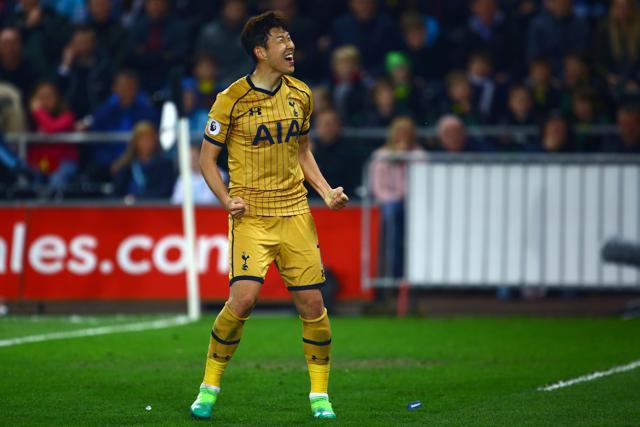 Son Heung-Min scored his 16th goal as Tottenhan Hotspur secured their fifth consecutive win on the trot in the Premier League. (AFP)