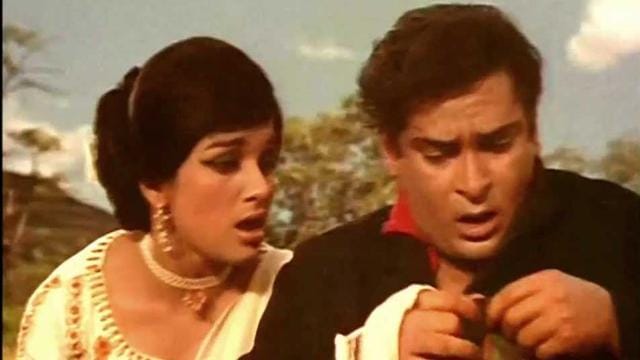Asha Parekh starred alongside Shammi Kapoor in a number of films. Asha Parekh starred alongside Shammi Kapoor in a number of films.