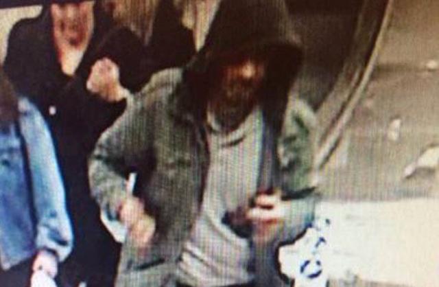 Swedish police released this picture gleaned from surveillance camera footage. (Twitter/Aftonbladet) Swedish police released this picture gleaned from surveillance camera footage. (Twitter/Aftonbladet)