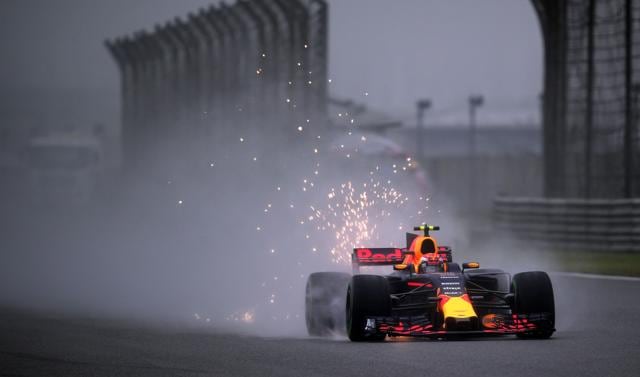 Red Bull's Dutch driver Max Verstappen during the first practice session of the Formula One Chinese Grand Prix in Shanghai on Friday. (AFP) Red Bull's Dutch driver Max Verstappen during the first practice session of the Formula One Chinese Grand Prix in Shanghai on Friday. (AFP)