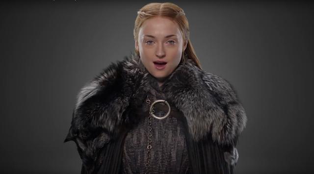 Sansa has put on some layers...