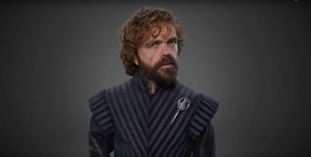 The ‘Hand of the King’ pin really suits Tyrion.